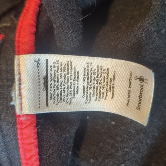 Smartwool, long sleeve, zip up, men's size small, lightweight outer shell - Picture 7 of 7